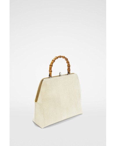 Handbag Goji Square md Bamboo JIL SANDER J55WD0001P5149270