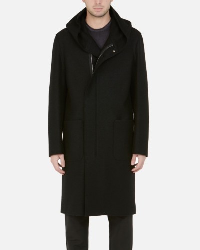 Coat Man Paolo Pecora O081 3109 9000 Black