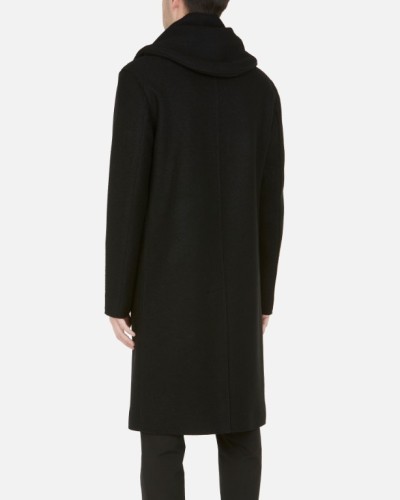 Coat Man Paolo Pecora O081 3109 9000 Black