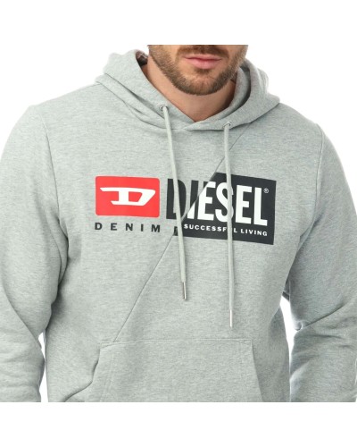 Sweaters DIESEL S-GIRK-HOOD-CUTY Man