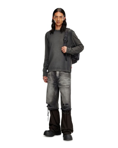 Cardigan DIESEL K-DENIM-ROUND Uomo
