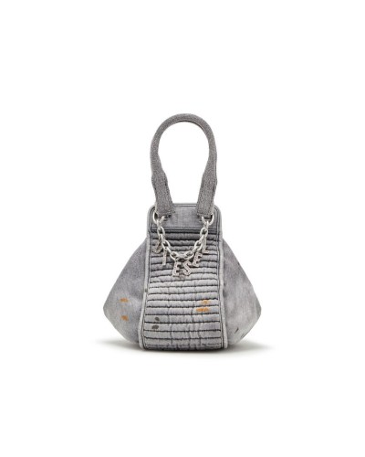 Shoulder Bags DIESEL D-VINA-S Woman grey