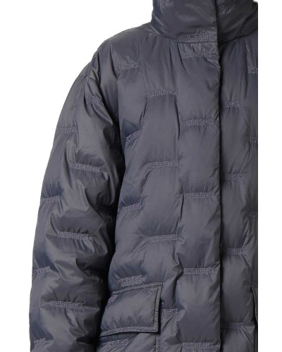 Piumino lungo ICEBERG Donna Antracite
