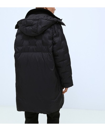 Piumino lungo ICEBERG Uomo Nero