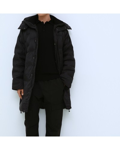 Long down jacket ICEBERG Man Black