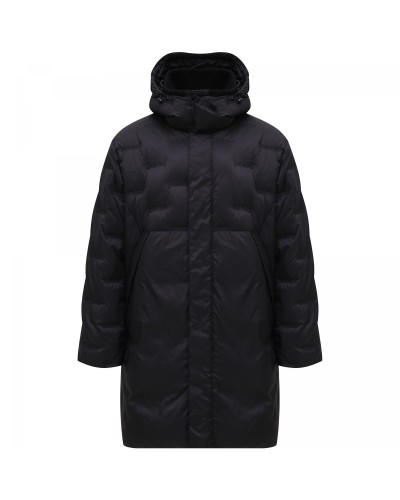 Long down jacket ICEBERG Man Black