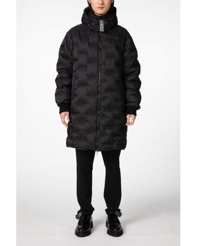 Long down jacket ICEBERG Man Black