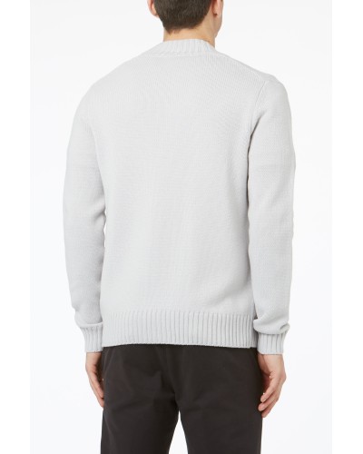 Cardigan PAOLO PECORA Man Light Grey