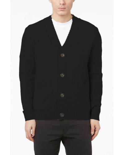 Cardigan PAOLO PECORA Uomo Nero
