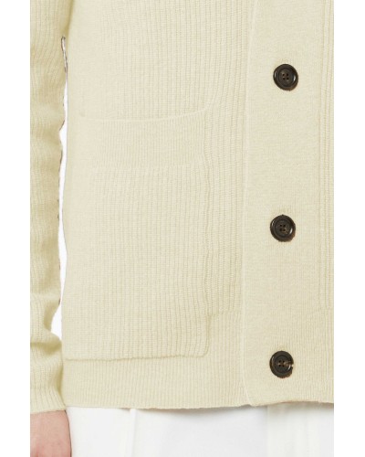 Cardigan PAOLO PECORA Man Cream