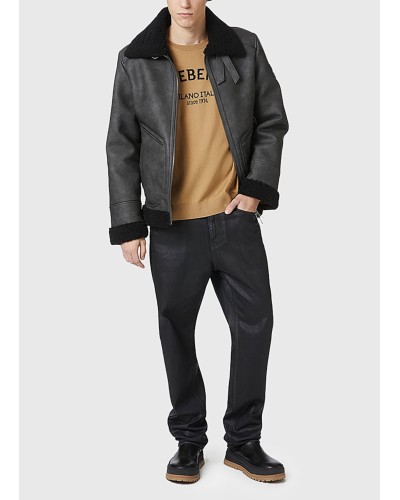 Crew neck sweater ICEBERG Man Caramel