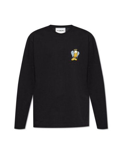 T-Shirt ICEBERG Man Black Garfield