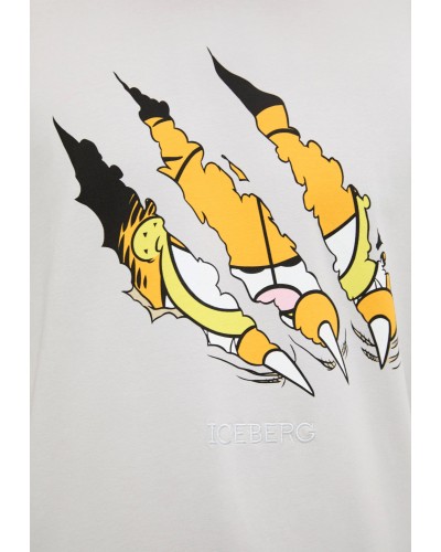 T-Shirt ICEBERG Uomo Ghiaccio Garfield