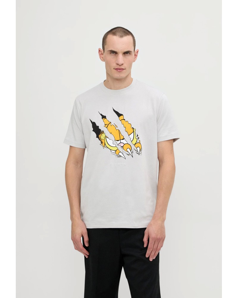 T-Shirt ICEBERG Man Ice Grey Garfield