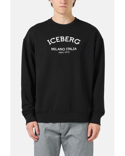 Felpa ICEBERG Uomo Nero