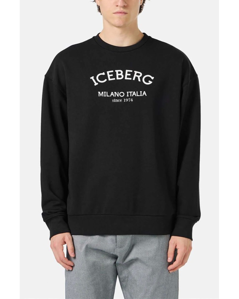 Felpa ICEBERG Uomo Nero
