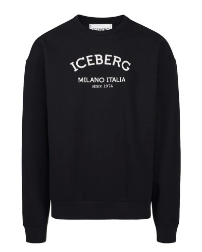 Felpa ICEBERG Uomo Nero