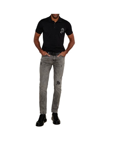 Polo ICEBERG Man Black Garfield