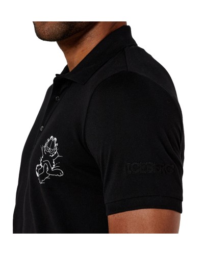 Polo ICEBERG Uomo Nero Garfield