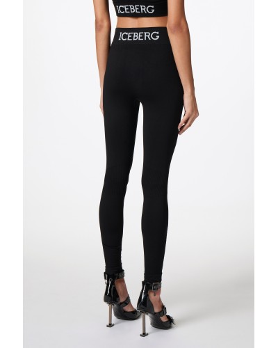 Jersey trouser ICEBERG Woman Black