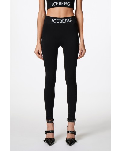 Jersey trouser ICEBERG Woman Black