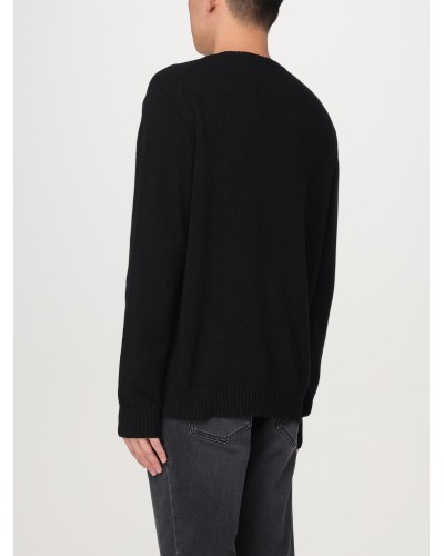 Maglia girocollo ICEBERG Uomo Nero Gatto Silvestro