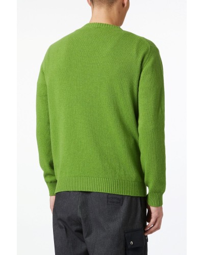 Maglia girocollo ICEBERG Verde Nero Gatto Silvestro