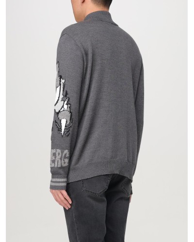 Maglia lupetto ICEBERG Uomo Grigio Melange