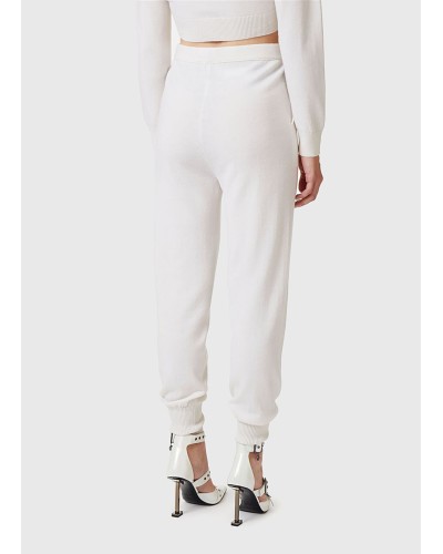 Trouser knitted ICEBERG Woman Milky White
