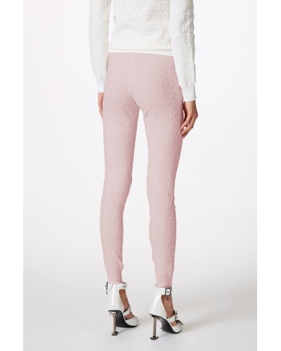 Pantalone in maglia ICEBERG Donna Rosa Polvere