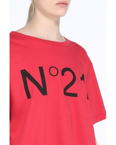 T-Shirt N°21 Donna Rosso