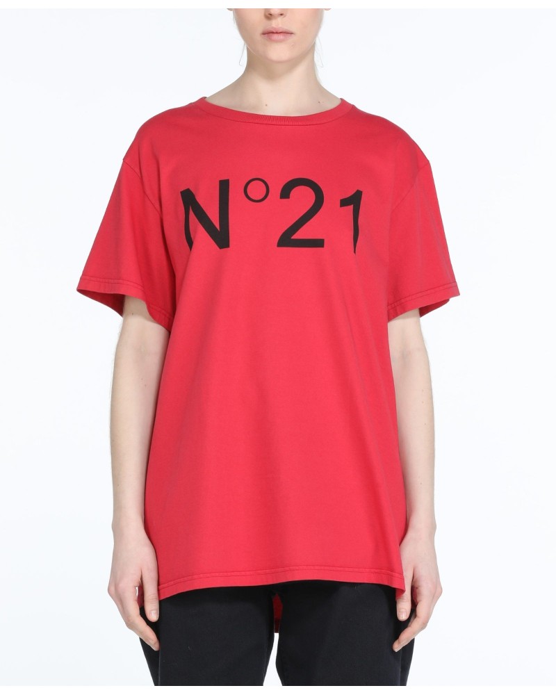 T-Shirt N°21 Donna Rosso
