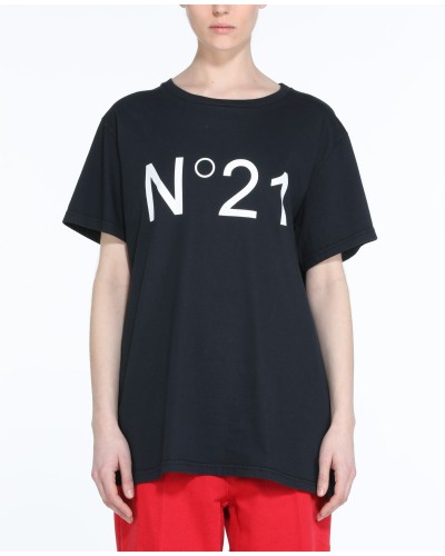 T-Shirt N°21 Woman Darkest Blue
