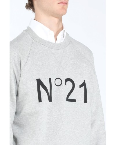 Sweatshirt N°21 Man Melange Grey