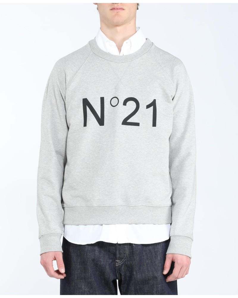 Sweatshirt N°21 Man Melange Grey