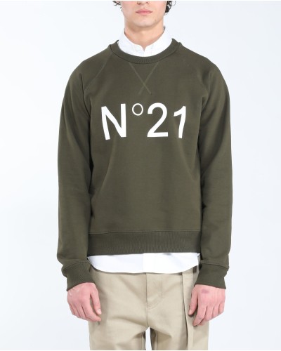 Sweatshirt N°21 Man Military Green