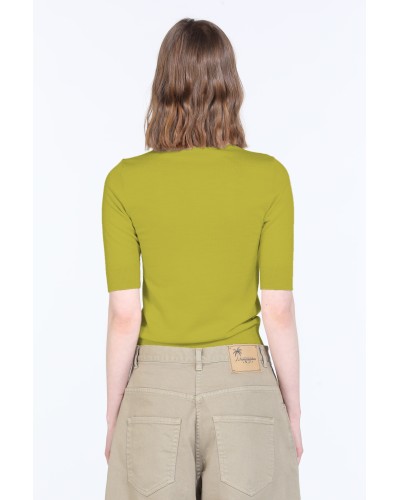 Crew neck sweater N°21 Woman Cedar Melange