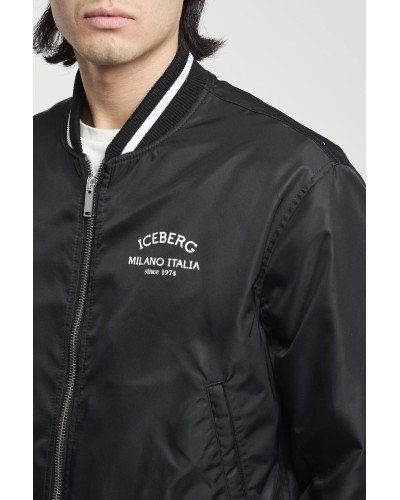 Piumino Bomber ICEBERG Uomo Nero