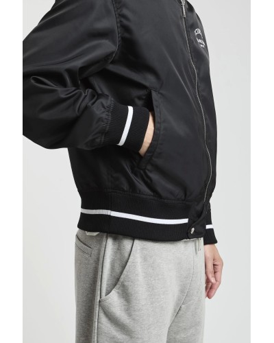 Down Jacket  Bomber ICEBERG Man Black