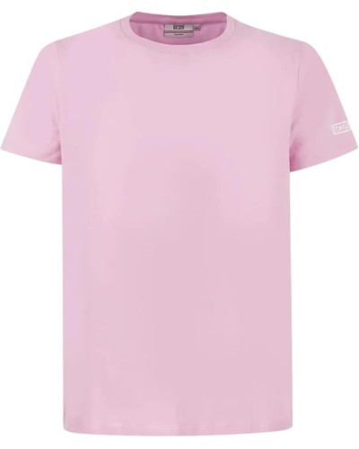 T-Shirt GCDS Essential Rosa