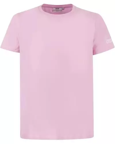 T-Shirt GCDS Essential Rosa