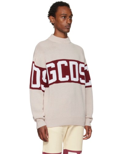 Maglione GCDS logo band