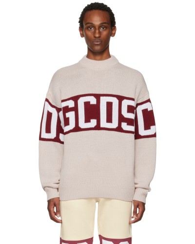 Maglione GCDS logo band