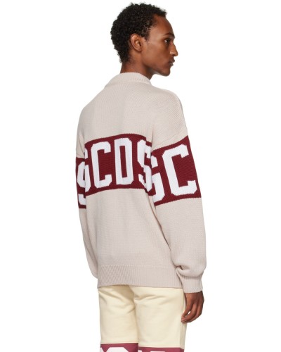 Maglione GCDS logo band