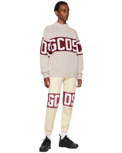 Maglione GCDS logo band