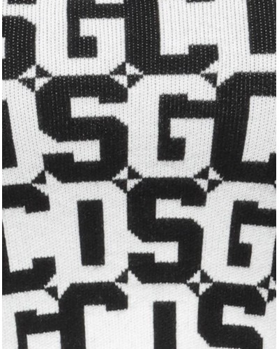 Sweater top GCDS monogram logo black-white