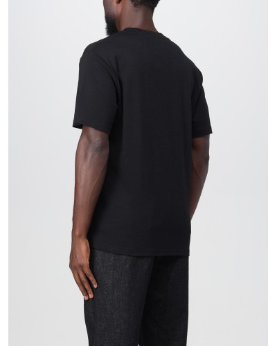 T-Shirt GCDS logo regular tee black Man