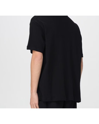 T-Shirt GCDS lounge logo Donna nero