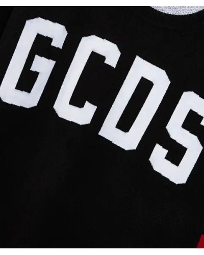 Sweater GCDS Man Black logo