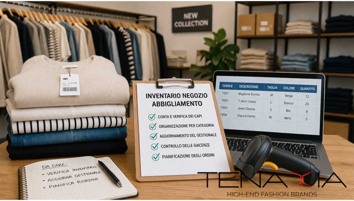 Inventario negozio abbigliamento: consigli utili